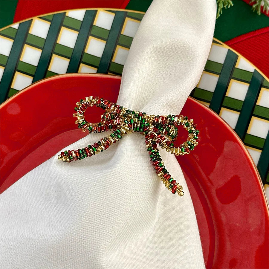 Christmas Bow Napkin Ring