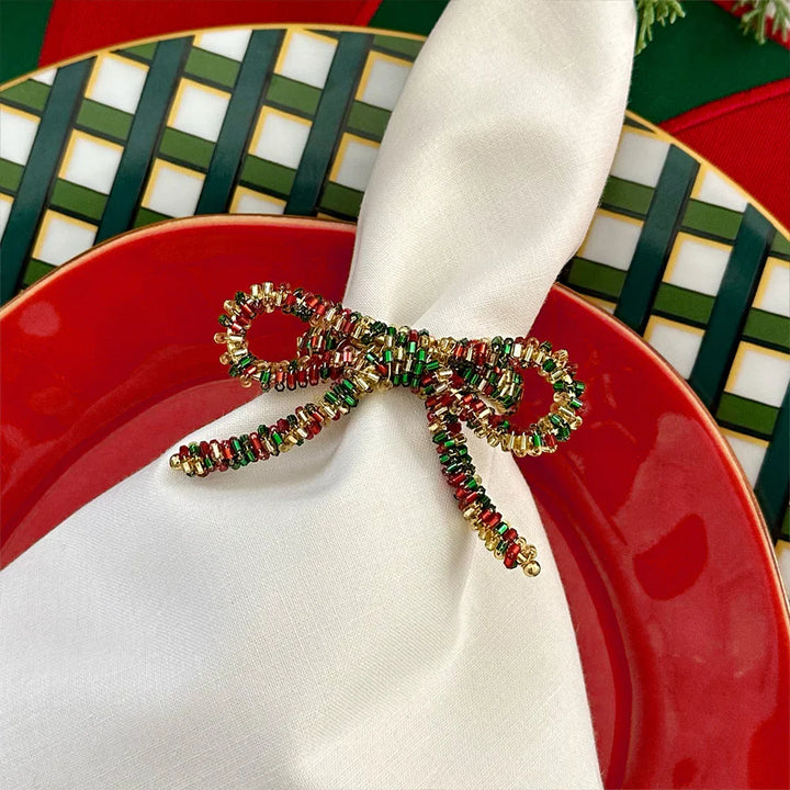 Christmas Bow Napkin Ring