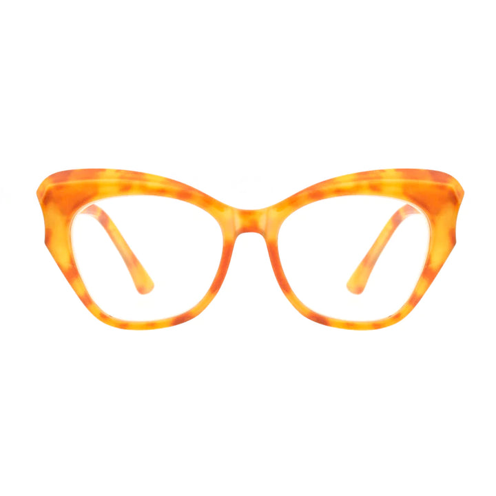 Ryan Simkhai Eyeshop Chrystie Readers Amber Tortoise