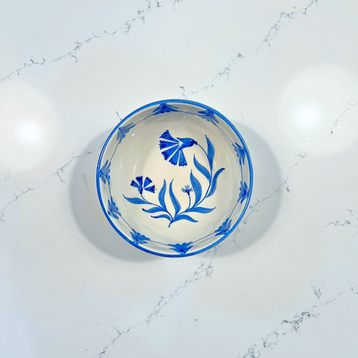 LVN Spain - Clavel China Blue Dinnerware