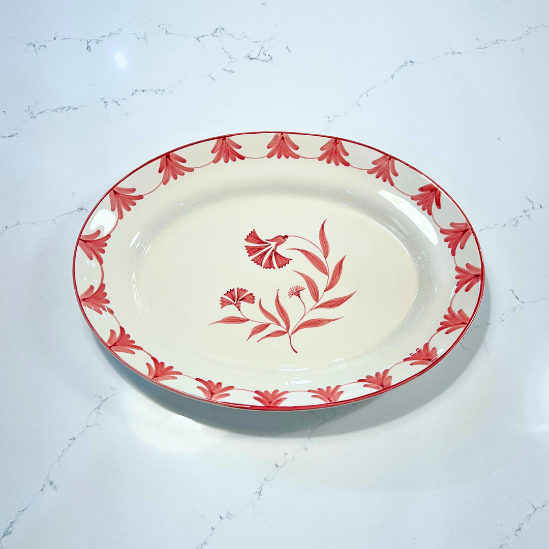 LVM Spain Clavel Pink Dinnerware