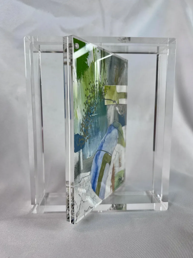 Julie Dailey Art Acrylic Flip Photo Frame