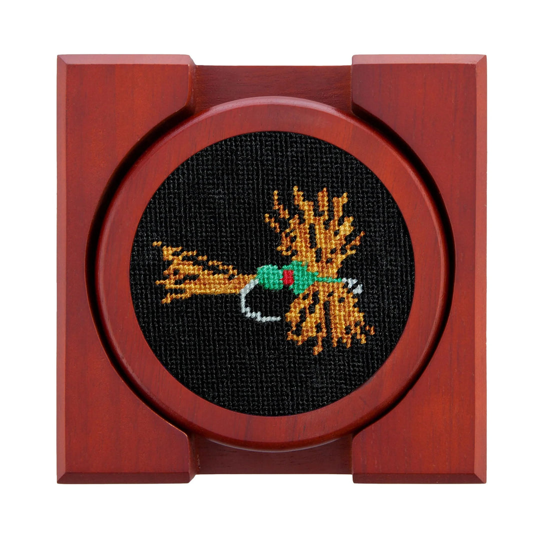 Smathers & Branson Fishing Flies Coaster Set