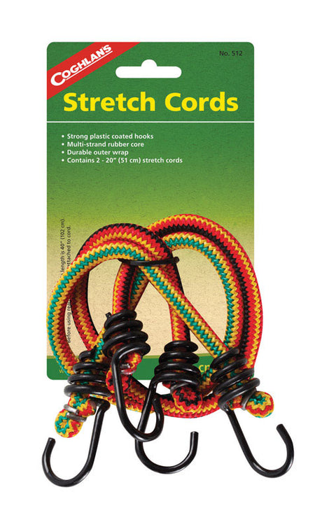 Coghlan's Multicolored Stretch Bungee Cords