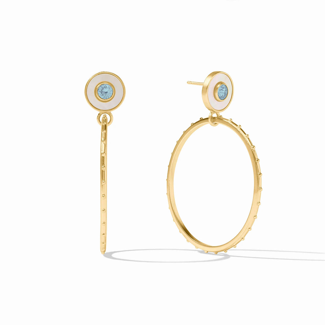 Julie Vos Colette Circle Earring