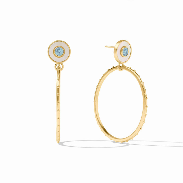 Julie Vos Colette Circle Earring
