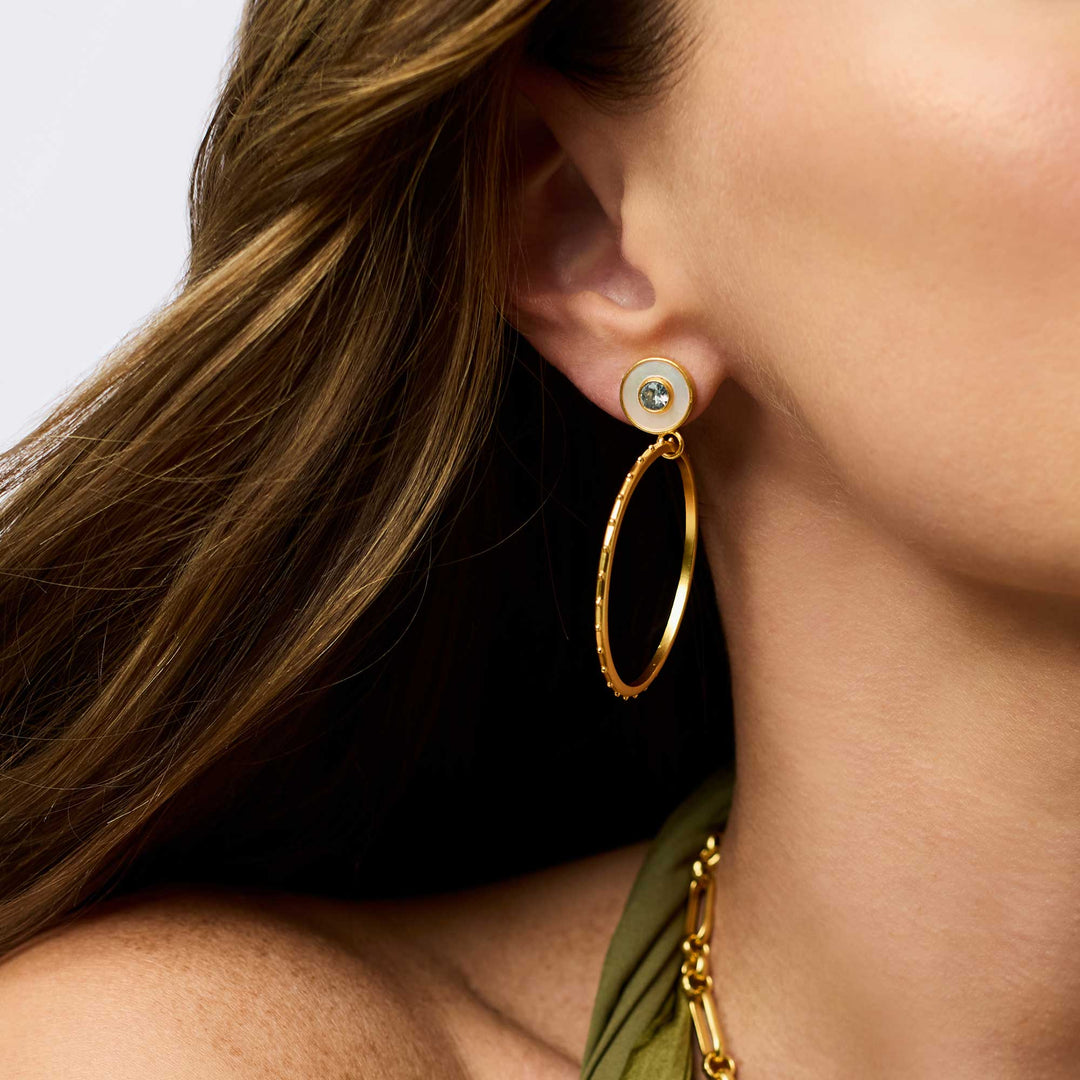 Julie Vos Colette Circle Earring