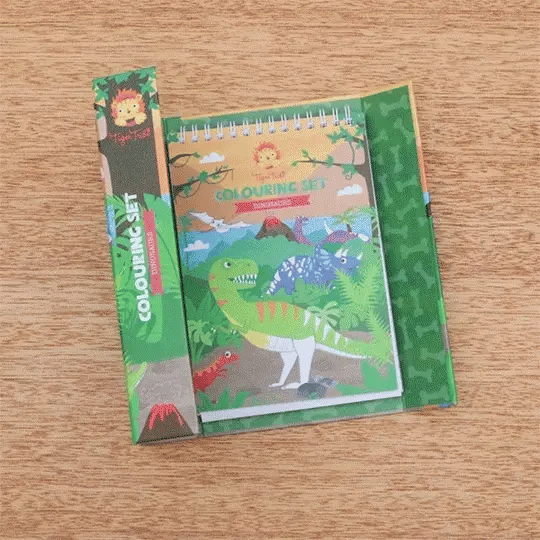 Tiger Tribe Coloring Activity Set