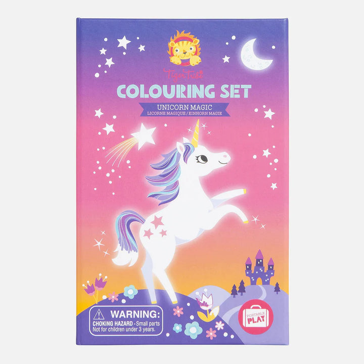 Tiger Tribe Coloring Activity Set