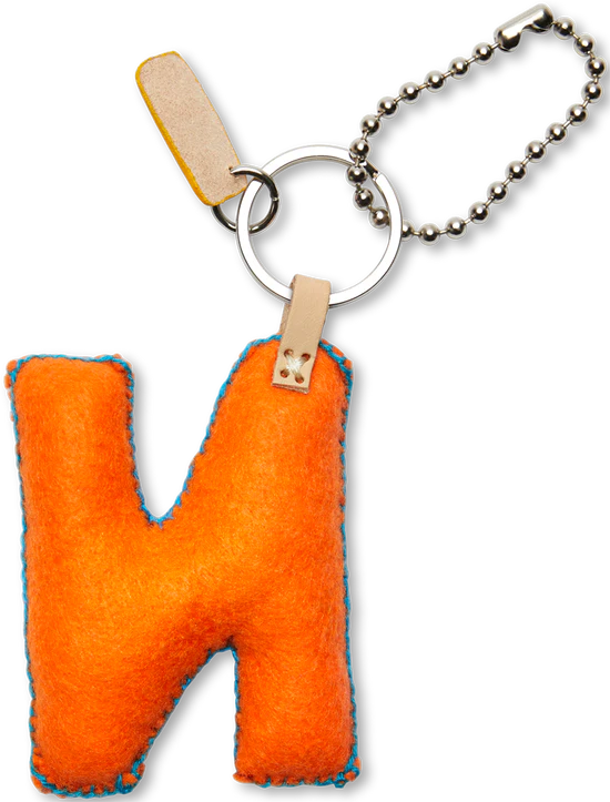 Consuela Orange Felt Alphabet Charm