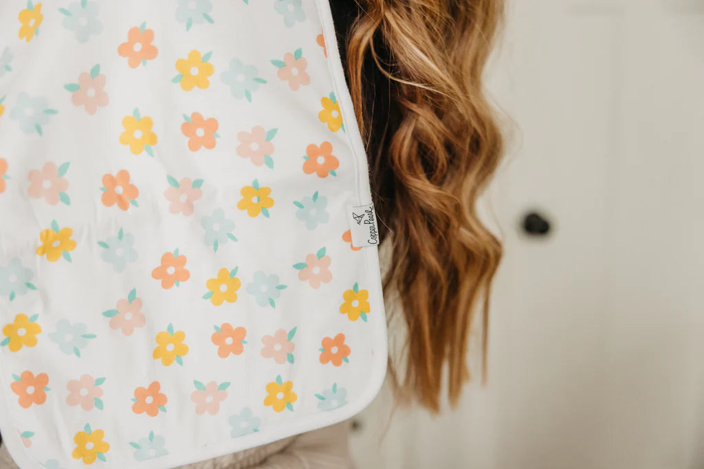 Copper Pearl Premium Burp Cloths Cherry