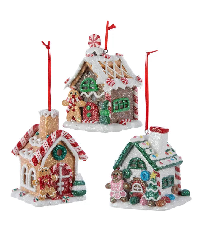 Kurt Adler Claydough Gingerbread House Ornament