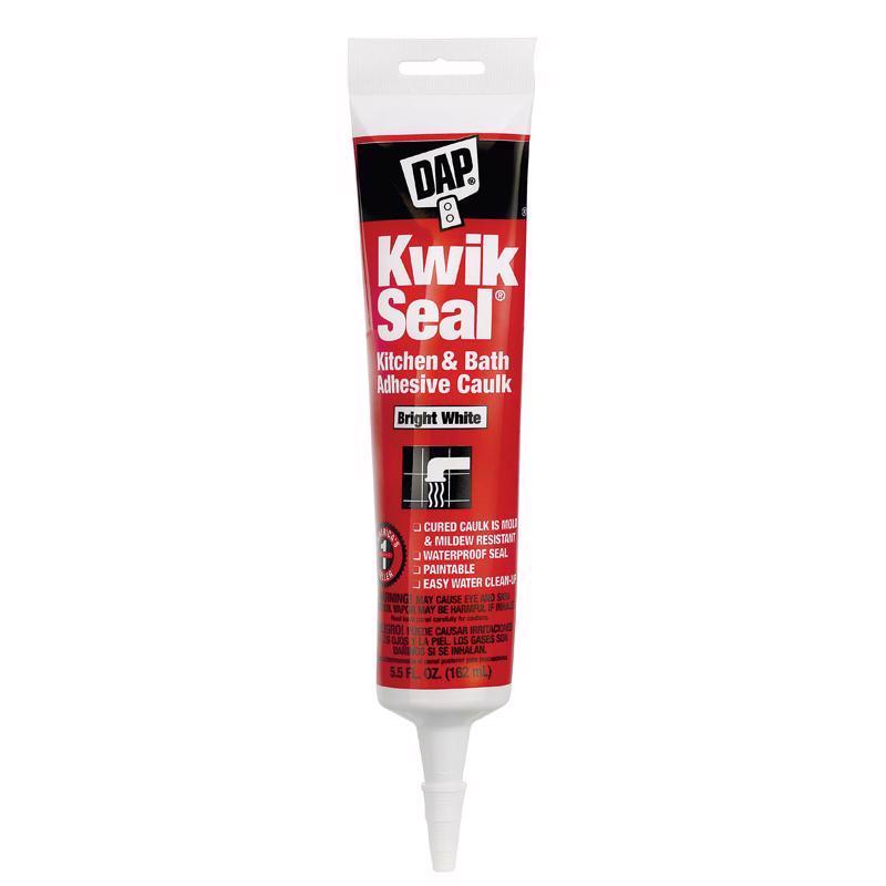 DAP Kwik Seal Kitchen and Bath Adhesive Caulk