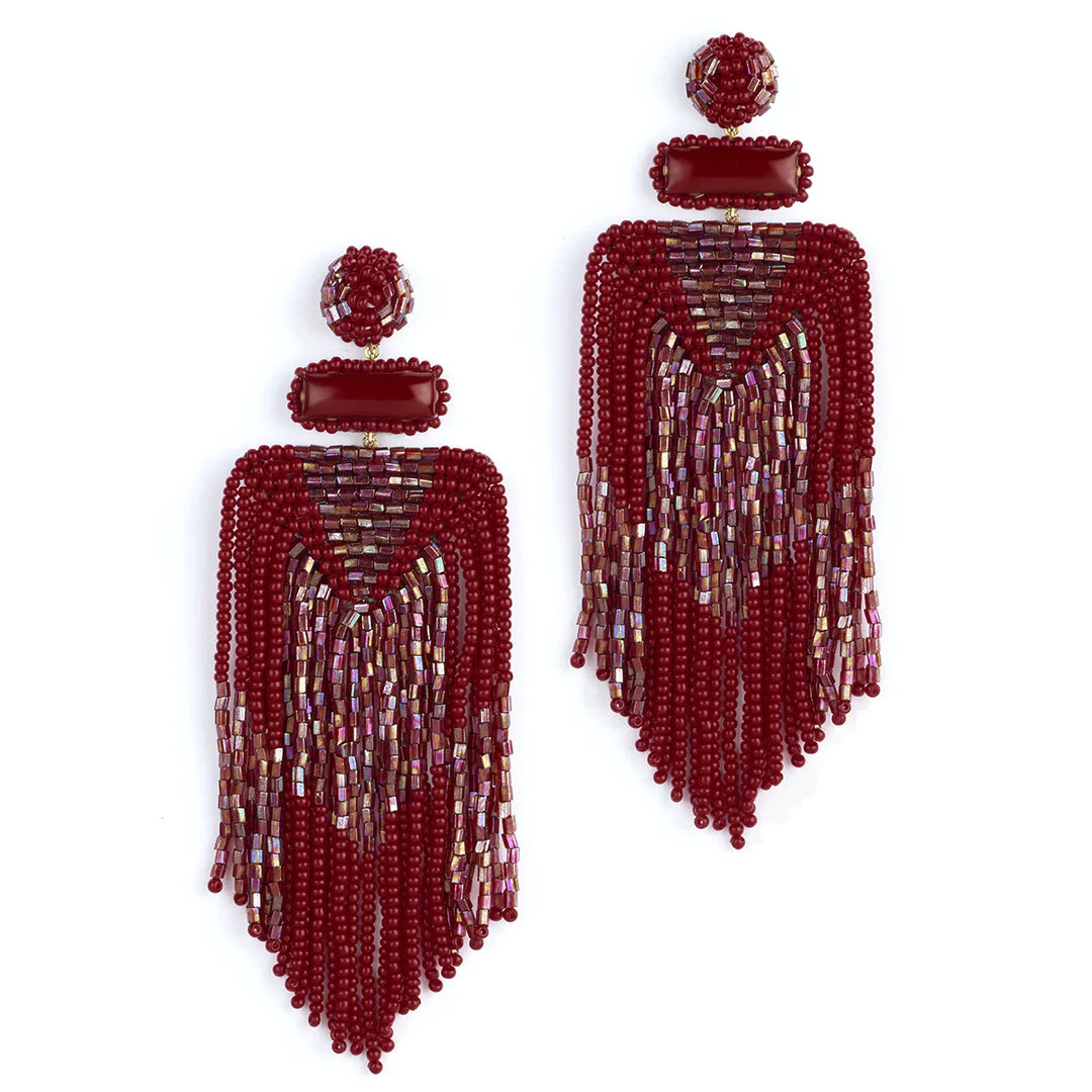Deepa Gurnani Jody Fringe Earrings