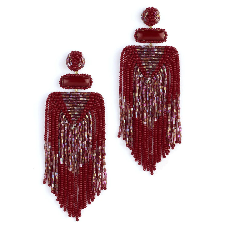 Deepa Gurnani Jody Fringe Earrings