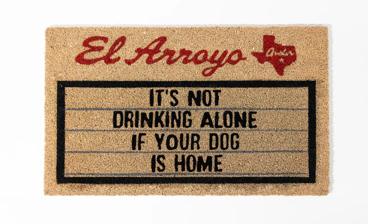 El Arroyo Marquee Coir Doormat