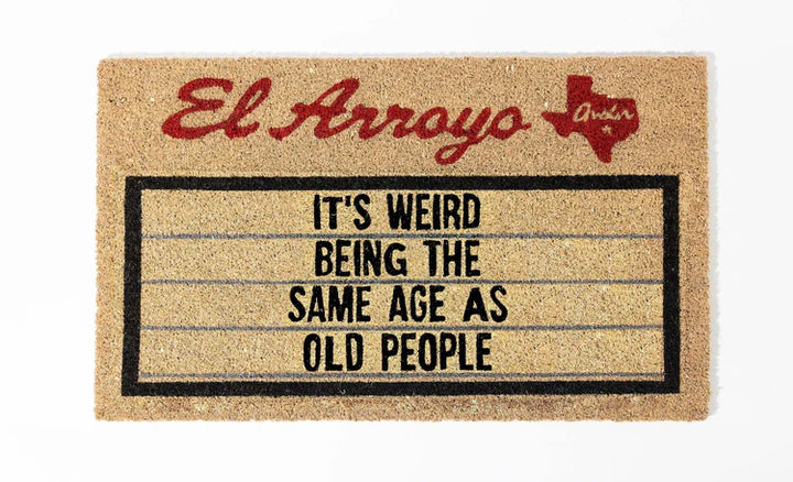El Arroyo Marquee Coir Doormat