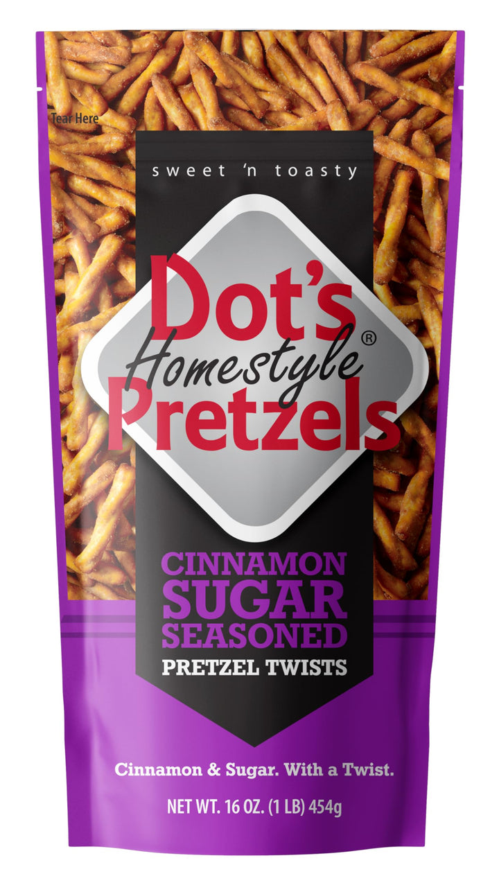 Dot's Pretzels Cinnamon Sugar Seasoned