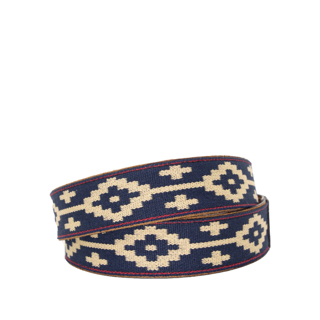 La Matera Men's Paloma Woven Belt