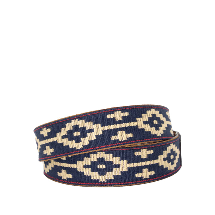 La Matera Men's Paloma Woven Belt