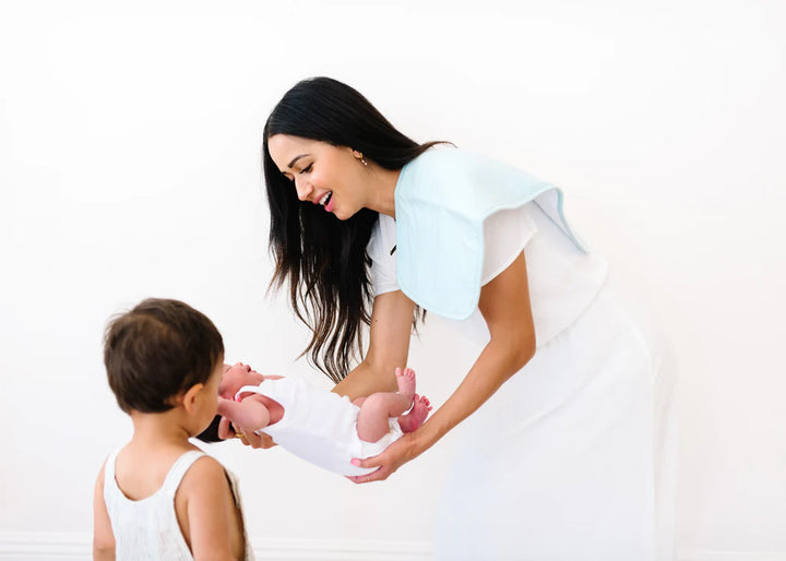 Copper Pearl Premium Burp Cloths Stone