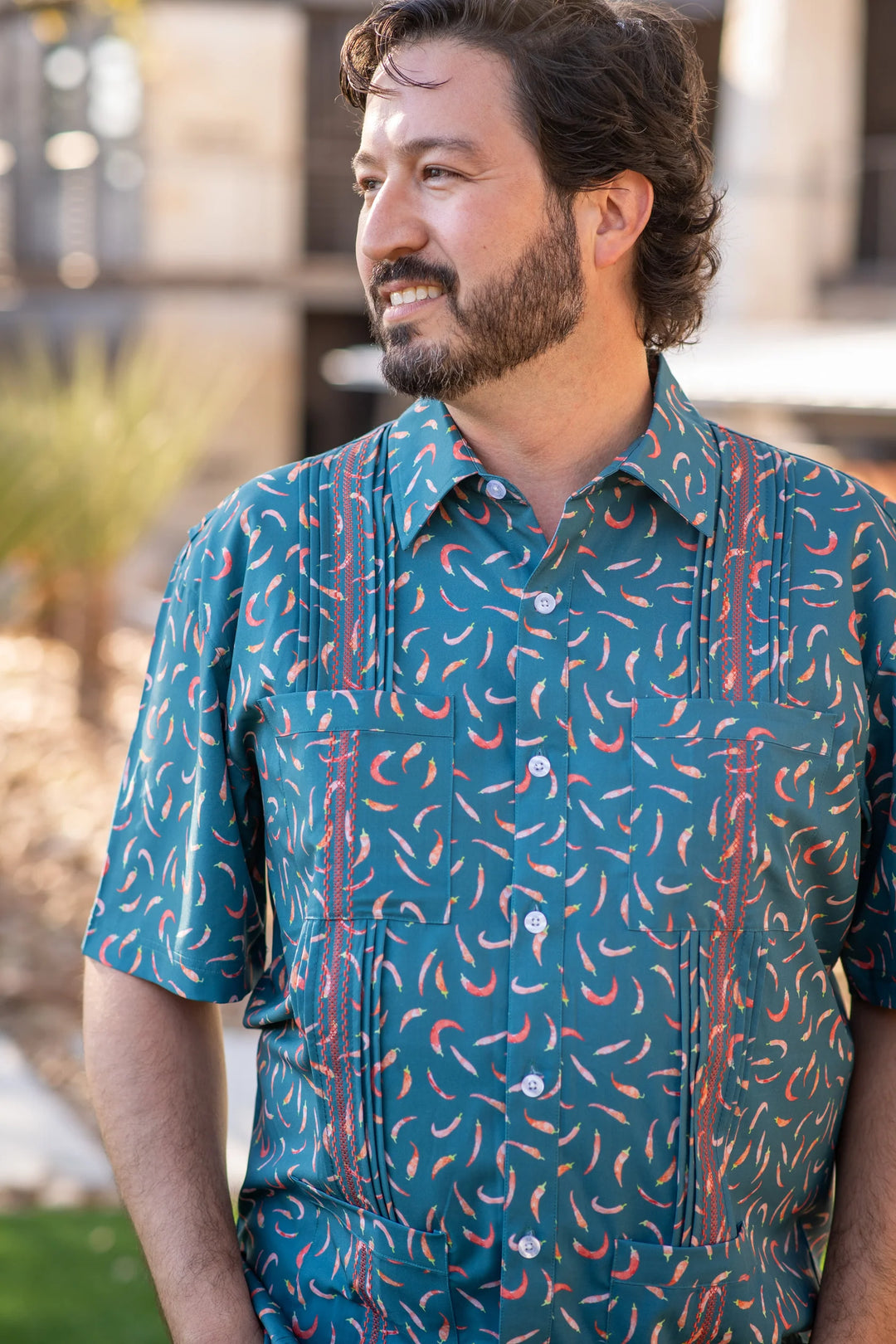 Blue Quail Men's Chili Peppers Guayabara