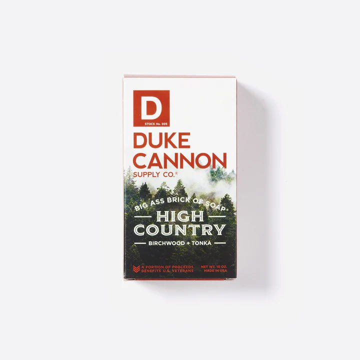 Duke Cannon Big Ass Brick of Soap High Country