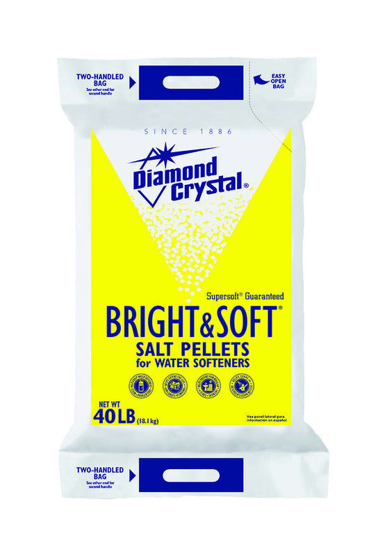 Diamond Crystal Bright & Soft Salt Pellets for Water Softeners