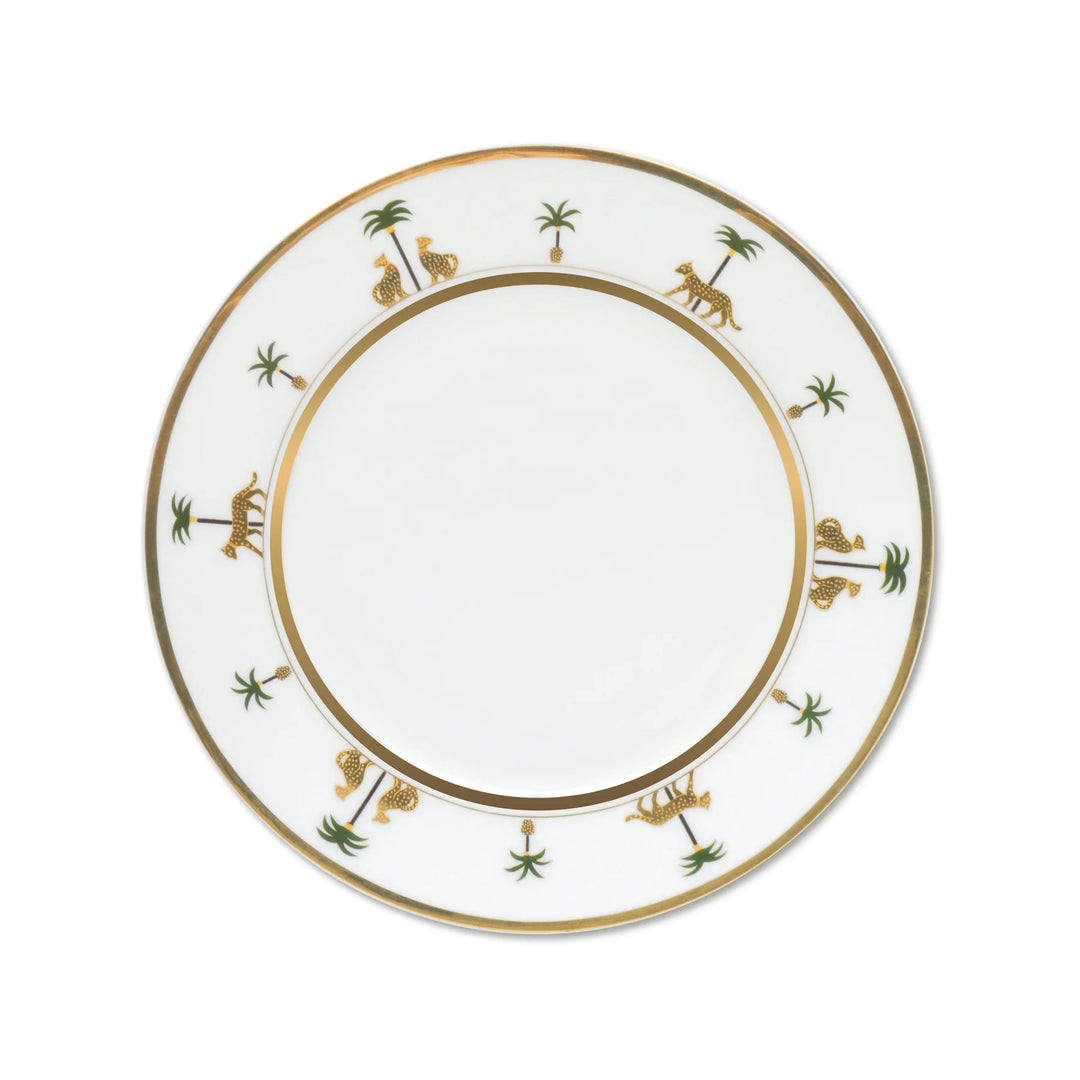 Chefanie - Gold Leopard Dinner Plate