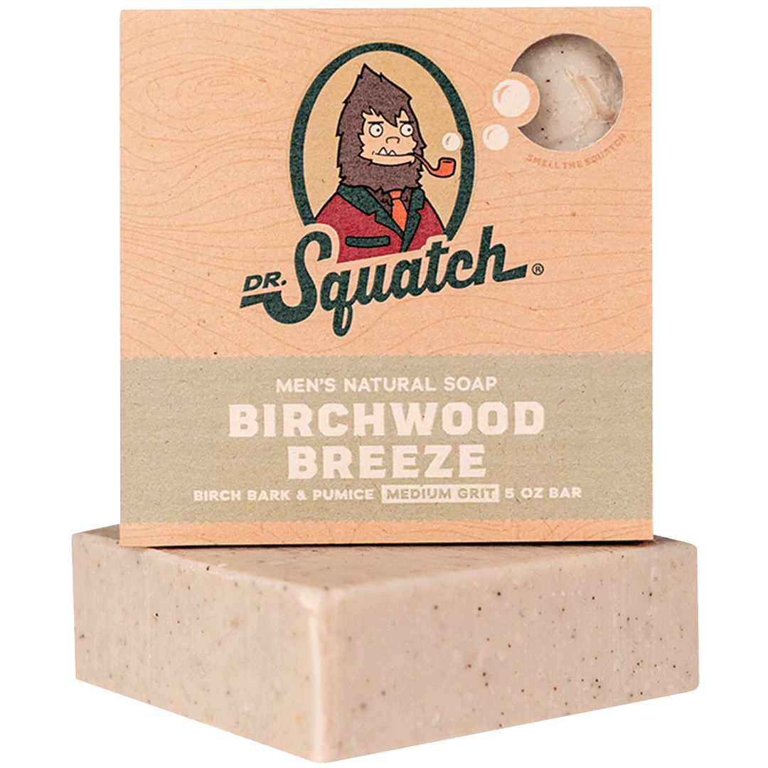 Dr. Squatch - Men's Natural Soap - Birchwood Breeze