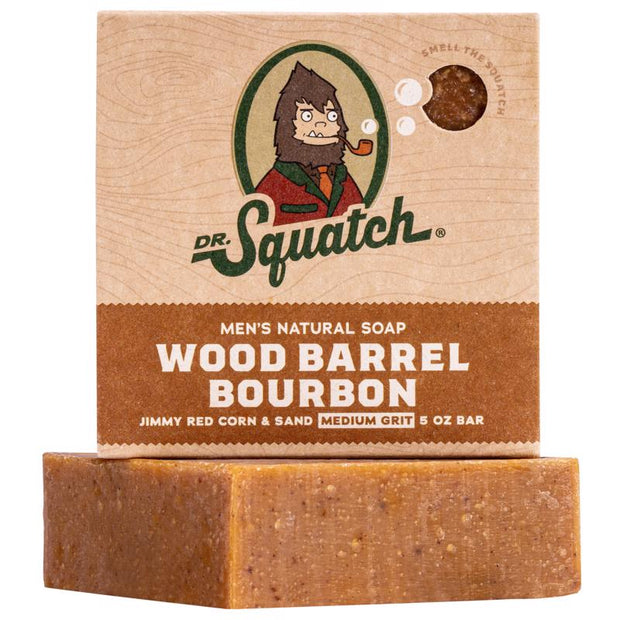 Dr. Squatch - Men's Natural Soap - Wood Barrel Bourbon