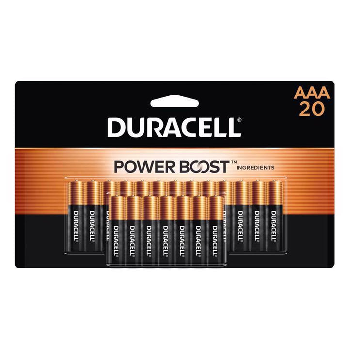 Duracell Coppertop AAA batteries with Power Boost