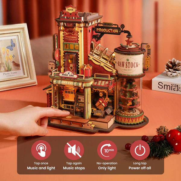 Robotime DIY Dream Factory Music Box