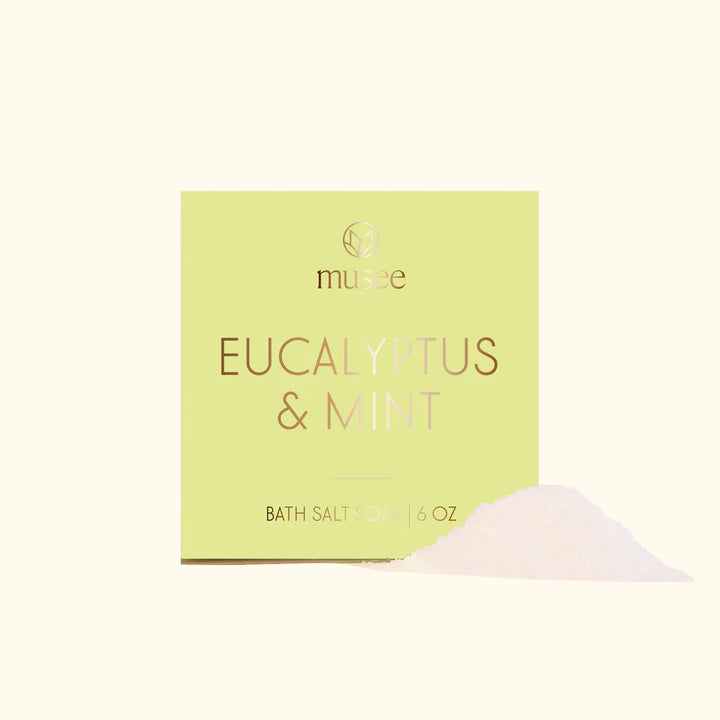 Musee Eucalyptus & Mint Mini Bath Salt Soak