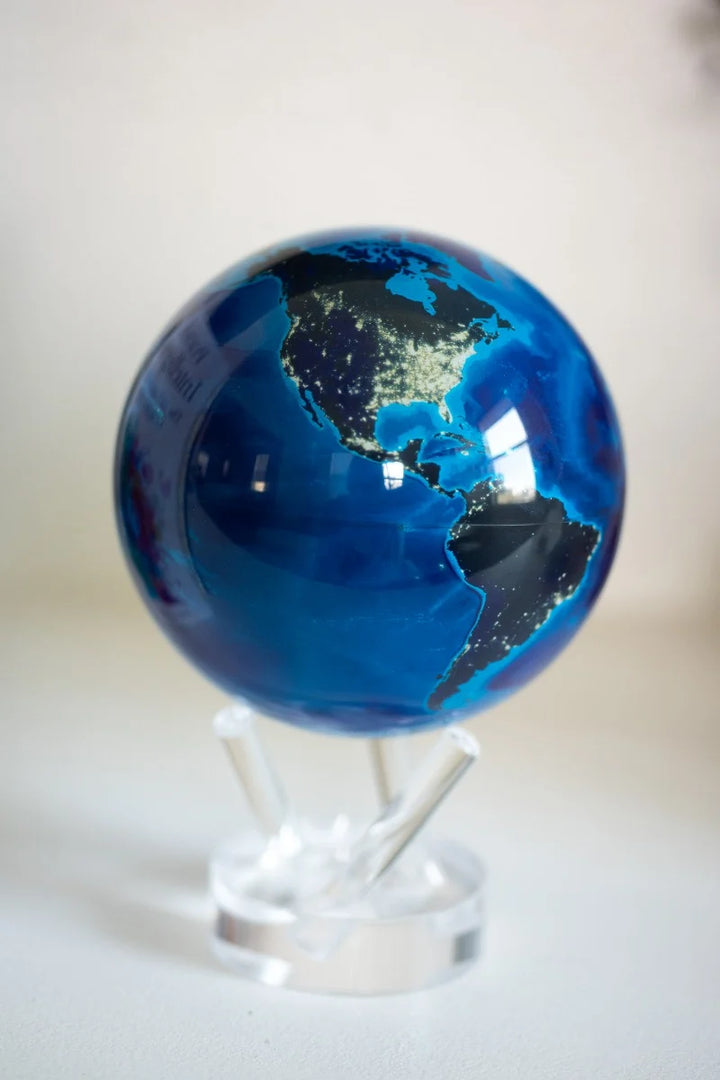Mova Globes Earth at Night Revolving Globe