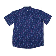Blue Quail - Men's Short Sleeve Shirt - Neon Rodeo