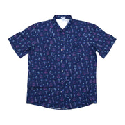 Blue Quail - Men's Short Sleeve Shirt - Neon Rodeo