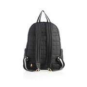 Ezra Quilted Backpack - Black