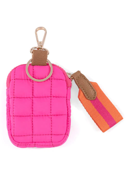 Ezra Quilted Clip-On Pouch