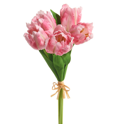 Light Pink Parrot Tulip Bouquet