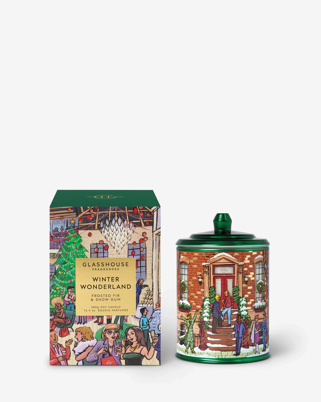 Glasshouse Fragrances Holiday Scented Candle
