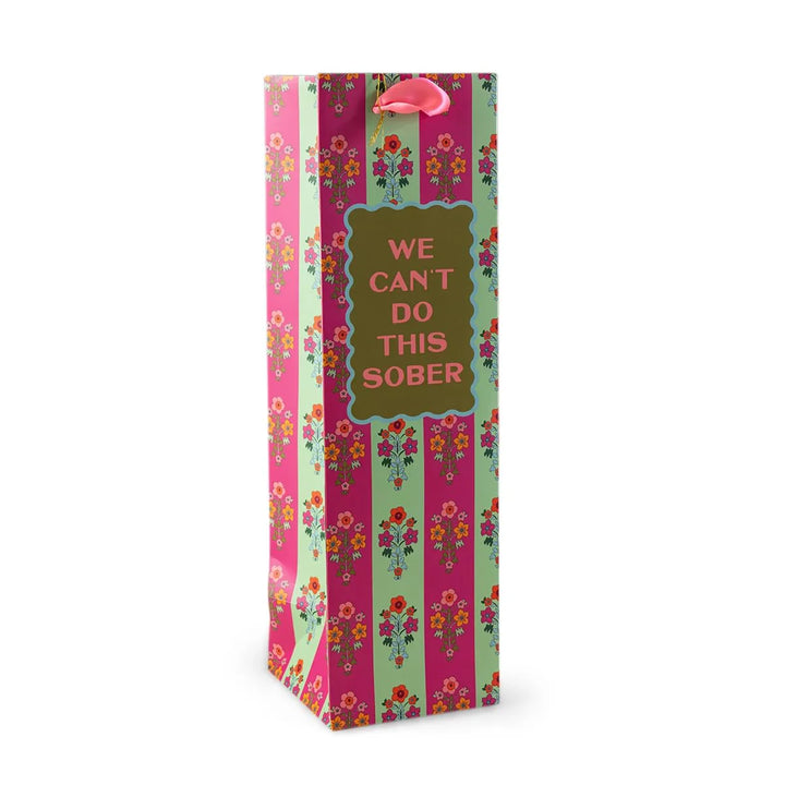 Furbish Studio Graphic Wine Bag