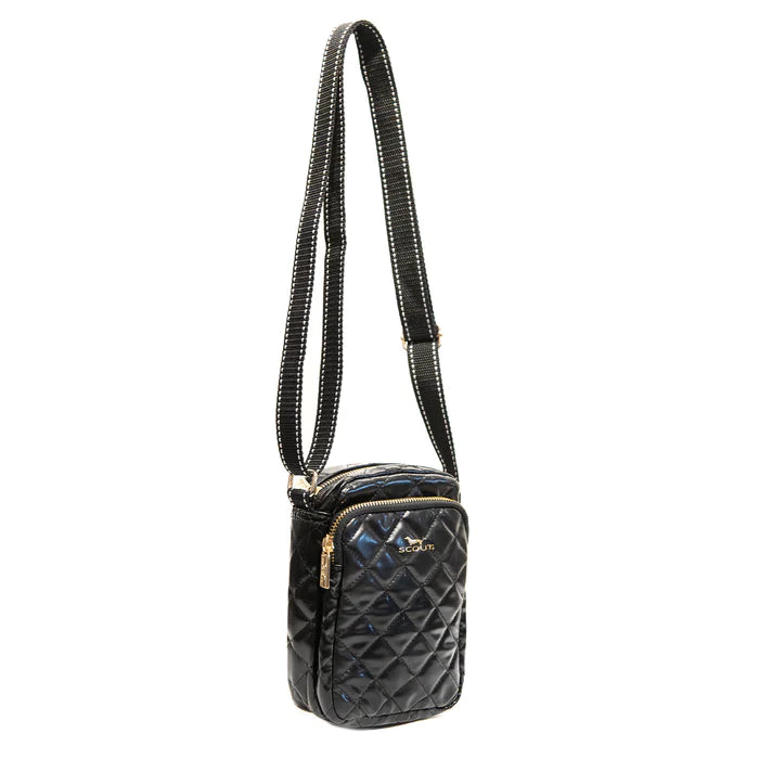 Scout - The Micromanager Crossbody Bag - Quilted Black