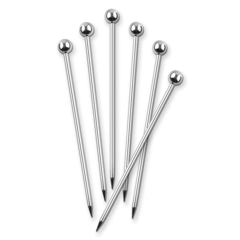 Final Touch Stainless Steel Cocktail Picks