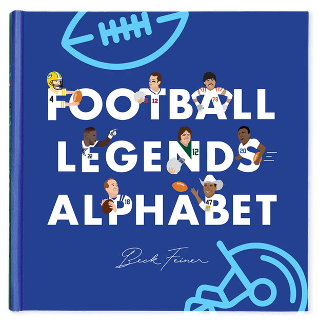 Alphabet Legends Book - Football Legends
