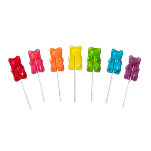 Fruit Bear Lollipop - Assorted