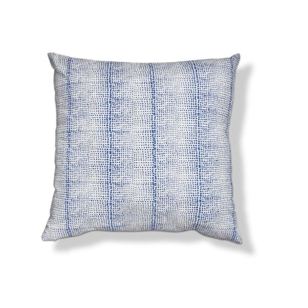Irregular Dot Blockprint Pillow