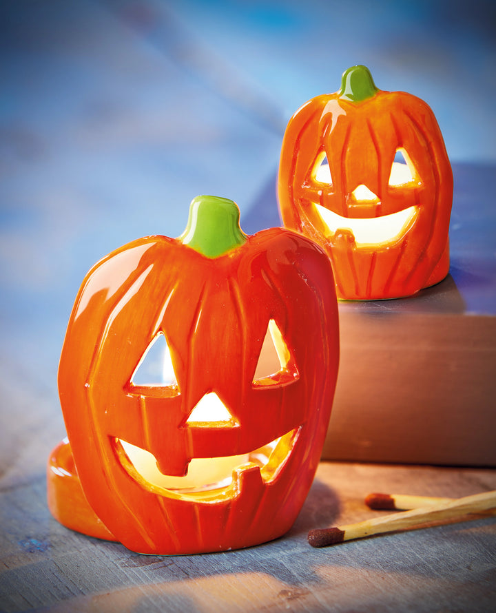 Jack-O-Lantern Nesting Candleholder