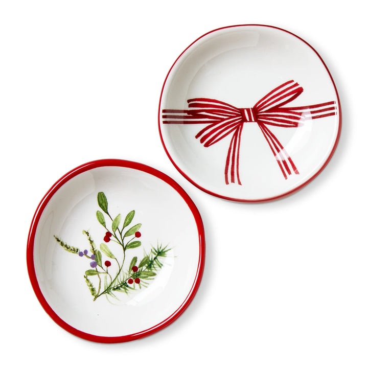 Winter Berries & Bow Dip Bowl Assortment
