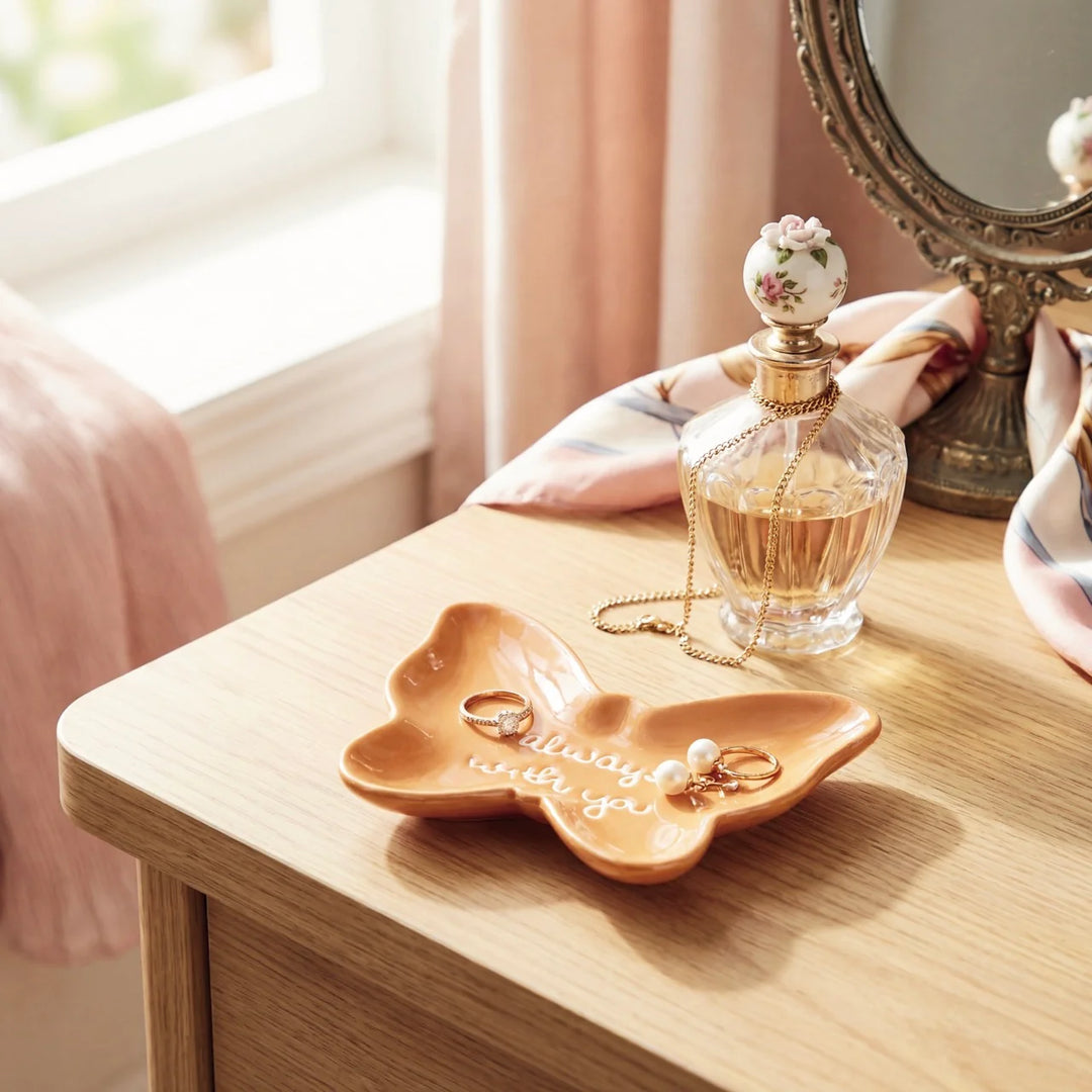 Always With You Butterfly Trinket Dish